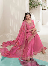 Load image into Gallery viewer, Charming Pink Heavy Embroidered Sharara Suit