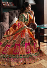 Load image into Gallery viewer, Festive Flair Multi-Hued Embroidered Lehenga Choli