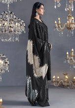 Load image into Gallery viewer, Flawless Sophistication Embroidered Black Pant Suit