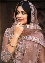 Load image into Gallery viewer, Mauve Heavy Embroidered Designer Anarkali Suit