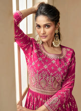 Load image into Gallery viewer, Pink and Green Embroidered Lehenga Choli