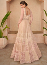 Load image into Gallery viewer, Radiant Pink Lucknowi Embroidered Anarkali Gown