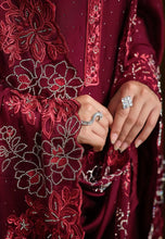 Load image into Gallery viewer, The Embellished Ruby Red Salwar Suit