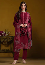 Load image into Gallery viewer, The Embellished Ruby Red Salwar Suit