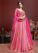 Load image into Gallery viewer, Baby Pink Tone Stylish Lehenga Choli