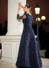 Load image into Gallery viewer, Blue Floral Embroidered Stylish Lehenga/ Pant Style Anarkali fashionandstylish.myshopify.com
