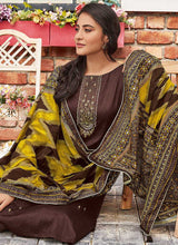 Load image into Gallery viewer, Coffee Embroidered Straight Pant Style Suit fashionandstylish.myshopify.com