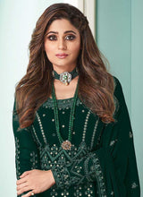 Load image into Gallery viewer, Green Heavy Embroidered Gown Style Anarkali fashionandstylish.myshopify.com