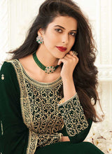 Load image into Gallery viewer, Green Heavy Embroidered Gown Style Anarkali fashionandstylish.myshopify.com