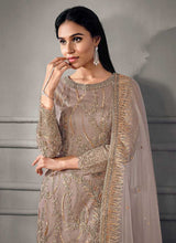 Load image into Gallery viewer, Grey Heavy Embroidered Designer Stylish Pant Suit fashionandstylish.myshopify.com