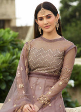 Load image into Gallery viewer, Light Purple Heavy Embroidered Gown Style Anarkali fashionandstylish.myshopify.com