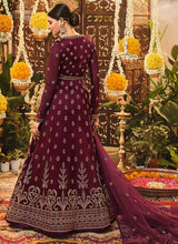 Load image into Gallery viewer, Maroon Heavy Embroidered Kalidar Anarkali Suit fashionandstylish.myshopify.com