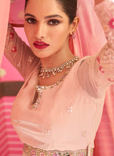 Load image into Gallery viewer, Mauve Color Embroidered Stylish Sharara Suit