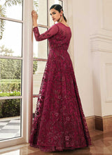 Load image into Gallery viewer, Pink Floral Embroidered Stylish Lehenga/ Pant Style Anarkali fashionandstylish.myshopify.com
