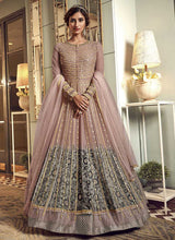 Load image into Gallery viewer, Pink Heavy Embroidered Gown Style Anarkali Suit fashionandstylish.myshopify.com