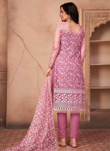 Load image into Gallery viewer, Pink Heavy Embroidered Pant Style Suit fashionandstylish.myshopify.com