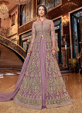 Load image into Gallery viewer, Pink and Gold Heavy Embroidered Lehenga fashionandstylish.myshopify.com