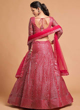 Load image into Gallery viewer, Red Sequin Heavy Embroidered Designer Lehenga Choli fashionandstylish.myshopify.com