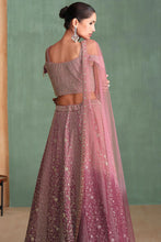 Load image into Gallery viewer, Embroidered Elegance Pink Lehenga Choli
