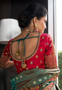 Festive Flair Multi-Hued Embroidered Lehenga Choli