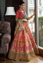 Load image into Gallery viewer, Festive Flair Multi-Hued Embroidered Lehenga Choli
