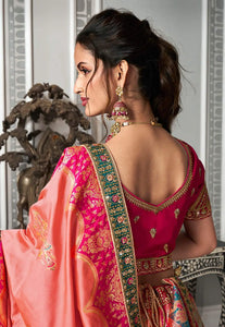 Festive Flair Multi-Hued Embroidered Lehenga Choli