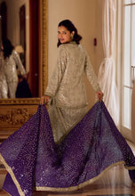 Load image into Gallery viewer, Premium Georgette Purple Heavy Hand-Embroidered Dhoti Set
