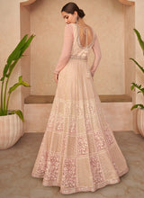 Load image into Gallery viewer, Radiant Pink Lucknowi Embroidered Anarkali Gown
