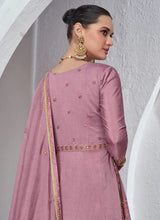 Load image into Gallery viewer, Stunning Pink Multi Embroidered Lehenga Style Suit
