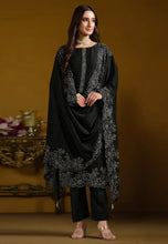 Load image into Gallery viewer, The Embellished Black Salwar Suit
