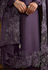 The Embellished Purple Salwar Suit