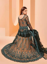 Load image into Gallery viewer, Green Heavy Designer Embroidered Lehenga/ Pant Style Anarkali fashionandstylish.myshopify.com
