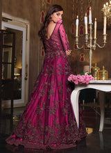 Load image into Gallery viewer, Hot Pink Heavy Embroidered Lehenga/ Pant Style Anarkali fashionandstylish.myshopify.com
