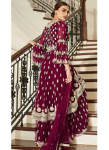 Load image into Gallery viewer, Magenta Pink Heavy Embroidered Sharara Style Suit fashionandstylish.myshopify.com
