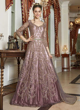 Load image into Gallery viewer, Pink Shaded Heavy Embroidered Gown Style Anarkali fashionandstylish.myshopify.com
