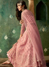 Load image into Gallery viewer, Pink and Gold Embroidered Lehenga fashionandstylish.myshopify.com
