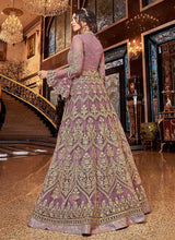Load image into Gallery viewer, Pink and Gold Heavy Embroidered Lehenga fashionandstylish.myshopify.com

