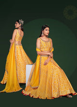 Load image into Gallery viewer, Yellow Colour Embroidered Stylish Lehenga Choli
